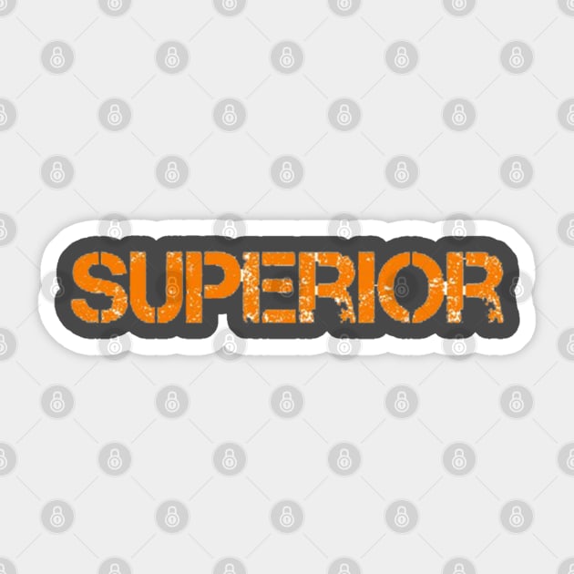 superior Sticker by mohamed705